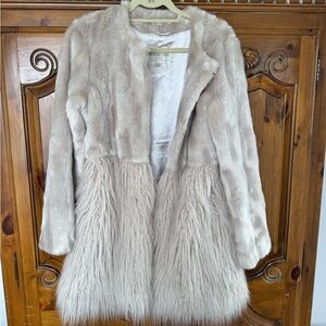 Fabulous Furs Cream Teddy Jacket